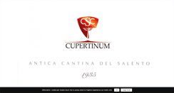 Desktop Screenshot of cupertinum.it
