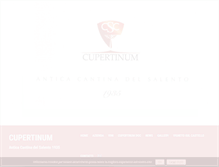 Tablet Screenshot of cupertinum.it